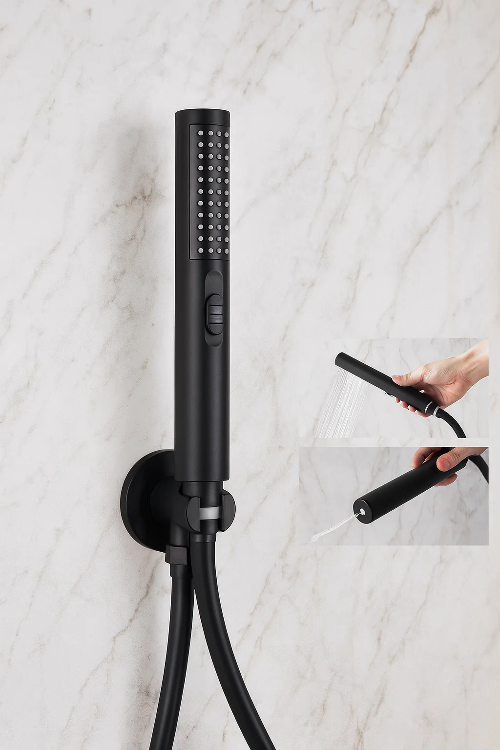 Colonne de douche encastrable noir mate - Image 6
