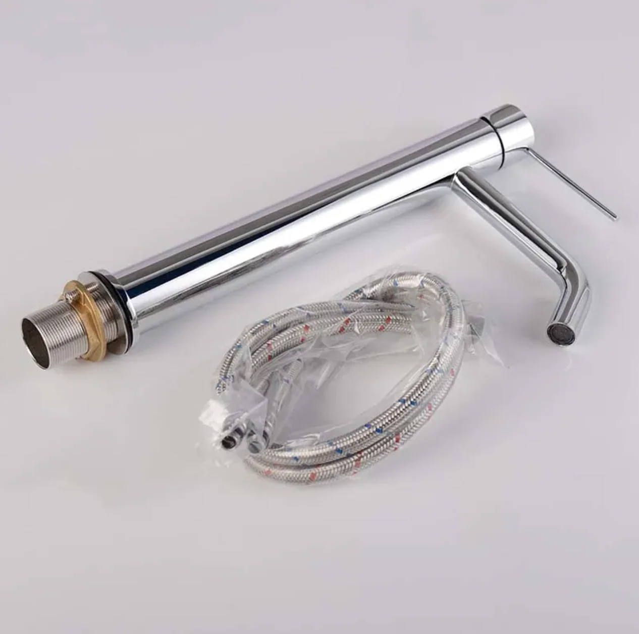 Mitigeur de salle de bain chromé - Image 4