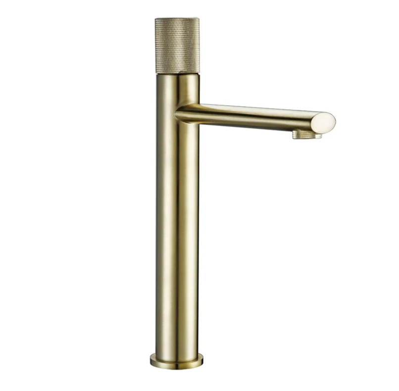 Mitigeur de salle de bain or brossé - Image 4
