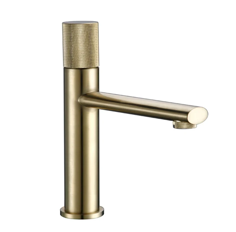 Mitigeur de lavabo or brossé - Image 4
