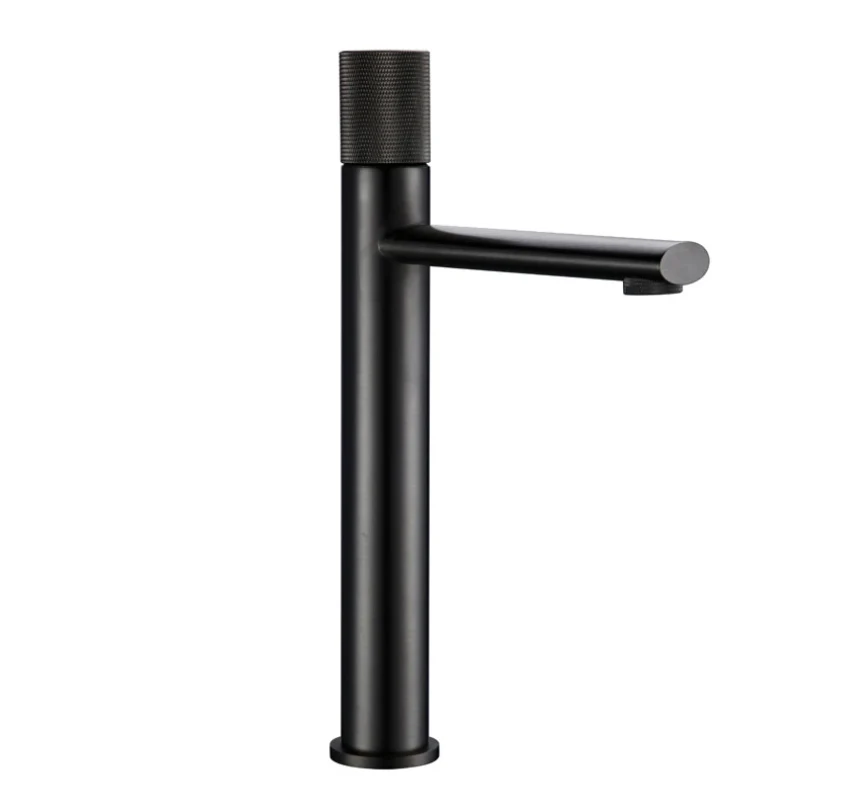 Mitigeur de salle de bain gris brossé - Image 3