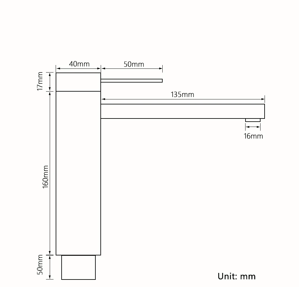 Mitigeur de salle de bain or brossé - Image 10